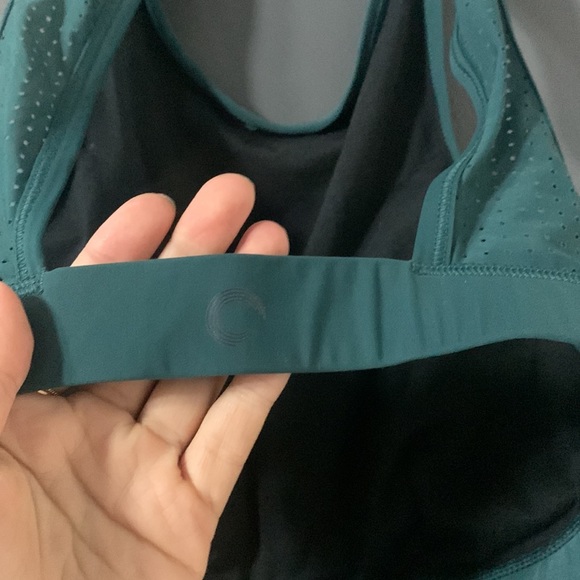 The Constant Green high neck sports bra size small - Picture 3 of 11